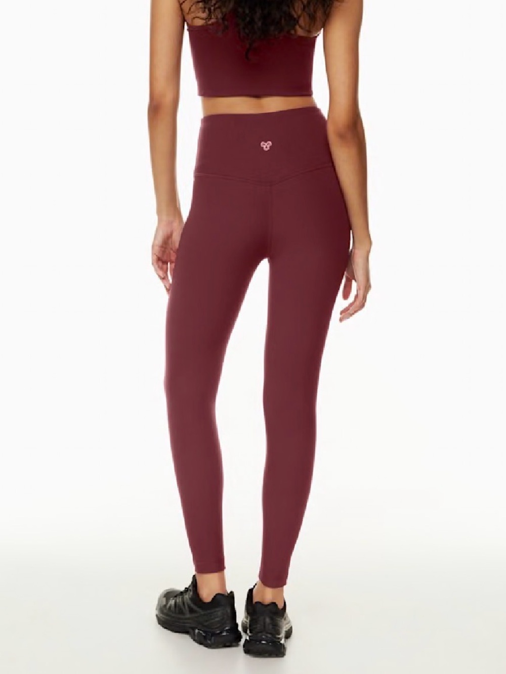 TNA Aritzia TNASlick Cheeky Ankle Leggings Women’s Medium High Rise Purple NWT